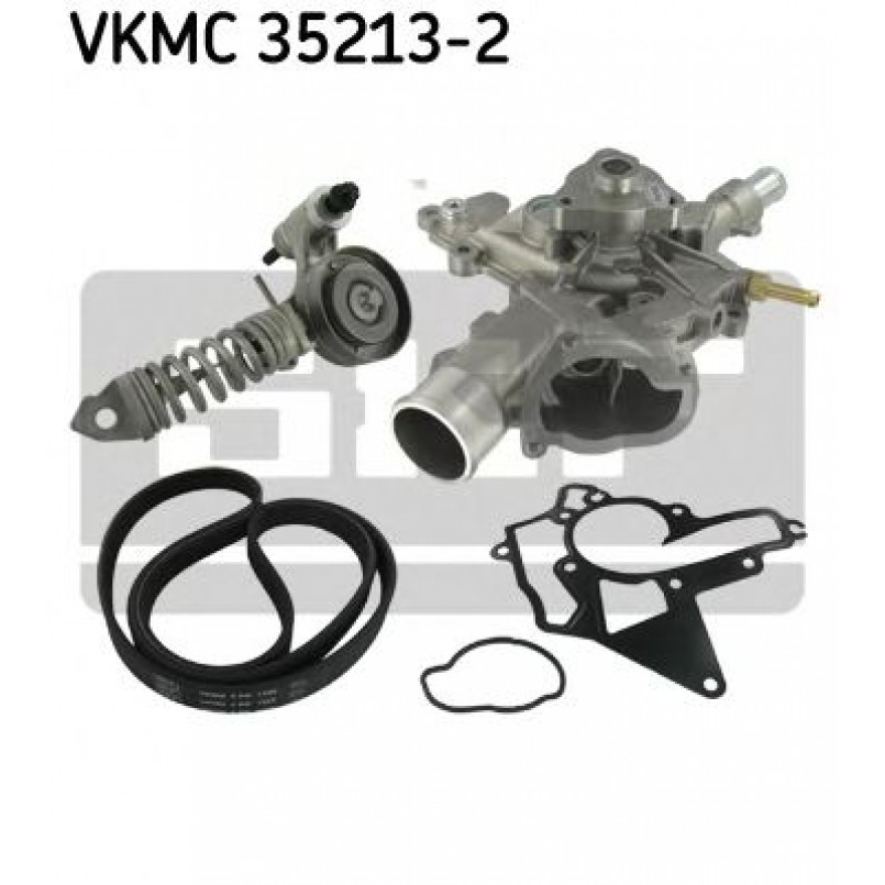 VKMC 35213-2 SKF - Насос охолоджуючої рідини + комплект зубчатого ремня